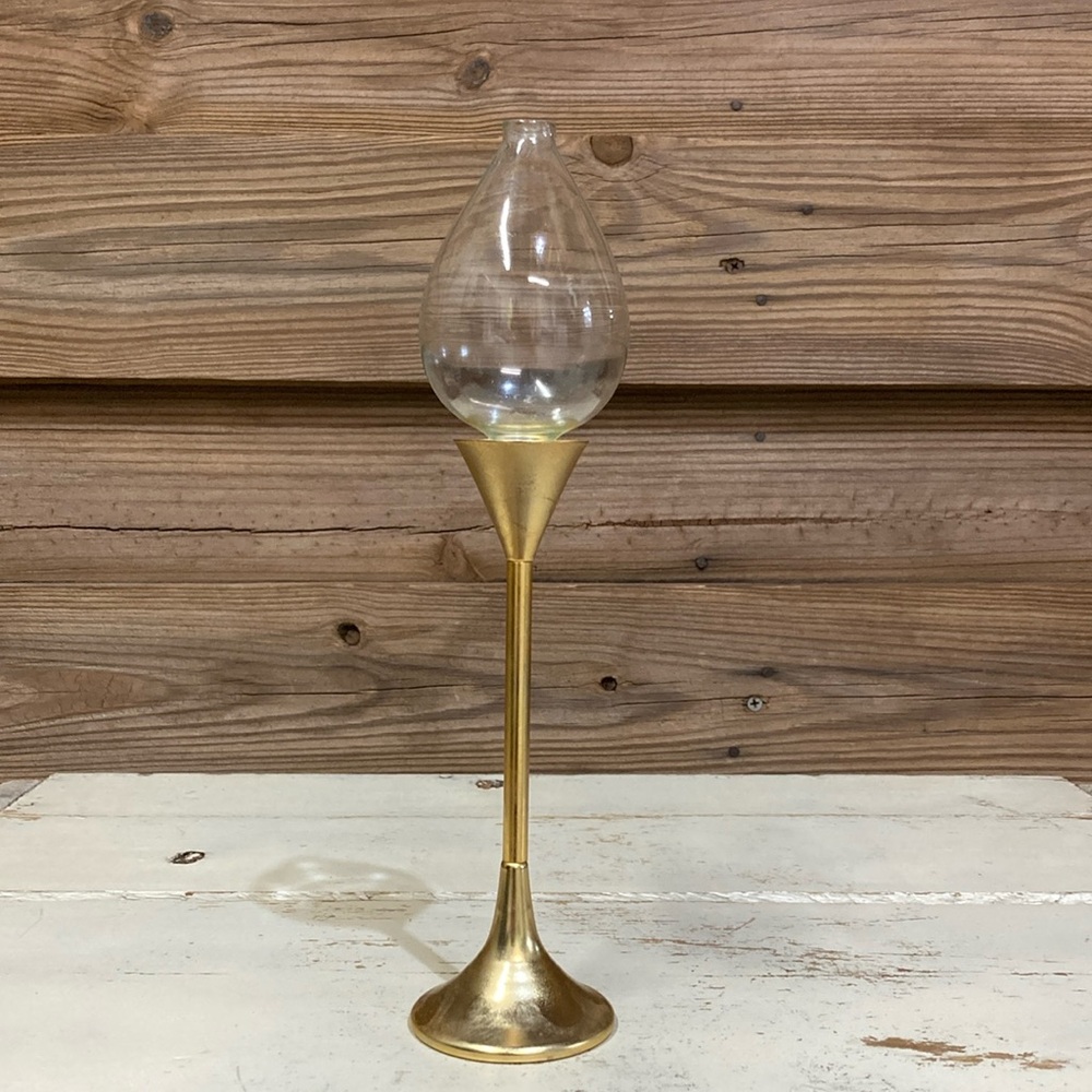 Lefton Brass Oil Lamp